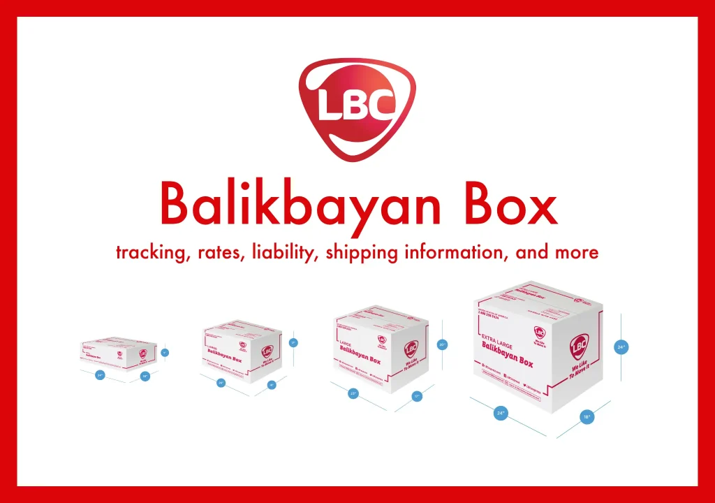LBC Balikbayab Box Cover Photo