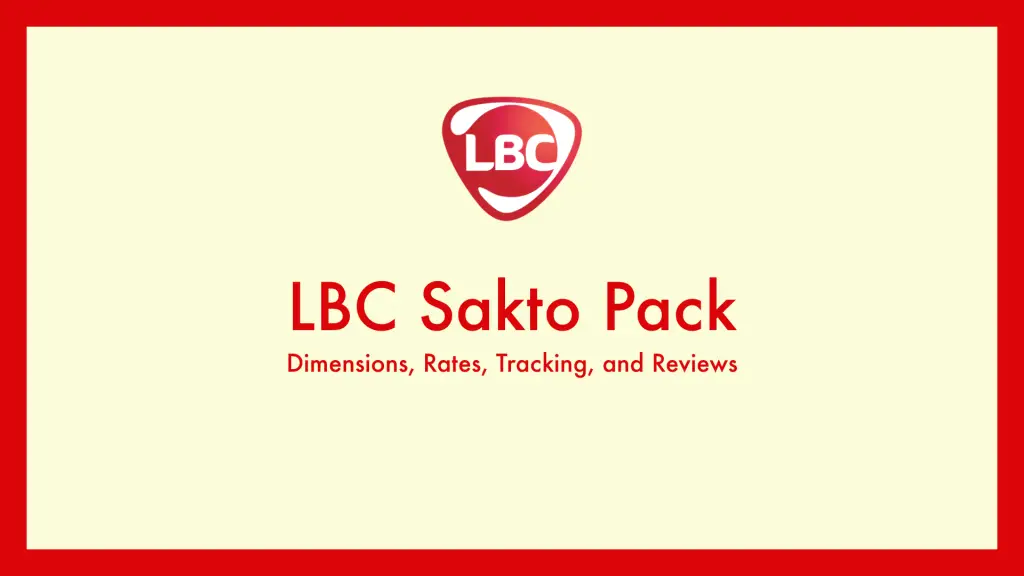 LBC Sakto Pack
